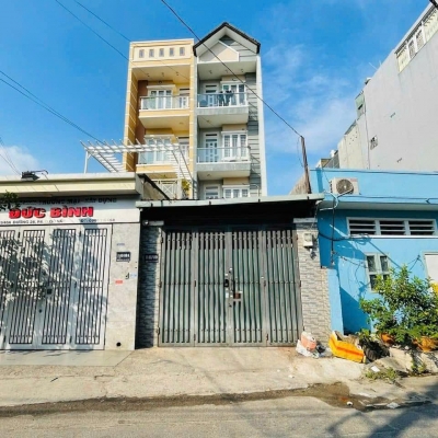 Nhà hẻm 141/40 Đường số 28, Phường 6, Gò Vấp, Hẻm 8m thông, 4x29m, Cn 73,4 m2, trệt 3 lầu, 12PN, 12WC, Full nội thất, 11,5 tỷ TL