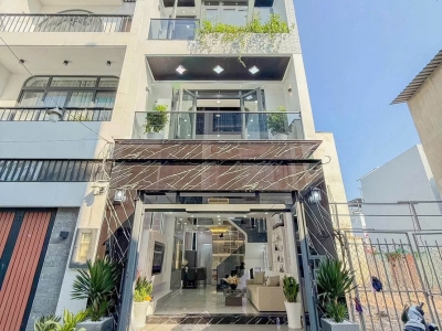 Nhà hẻm xe hơi Huỳnh Tấn Phát, cạnh trường học Nguyễn Bỉnh Khiêm, 4 tầng, chỉ hơn 7 tỷ