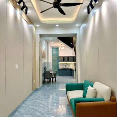 Nhà mặt tiền kinh doanh khu quán chay Dã Tượng P10Q8 (P.Chánh Hưng)