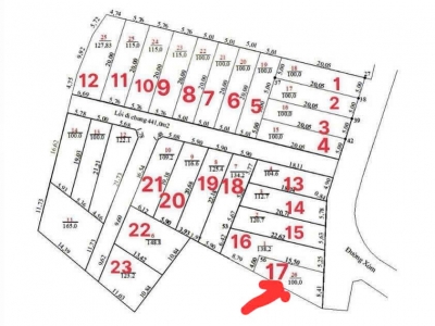 GIÁ GIẢM SỐC CHỈ 3XX TRIỆU-BÁN ĐẤT CẨM LĨNH, BA VÌ, HÀ NỘI