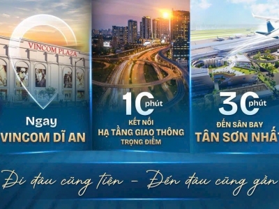 TTAVIO Dĩ An Bình Dương Cơ hội hiếm cho người an cư thông minh đầu tư sinh lời chỉ 37 triệu.