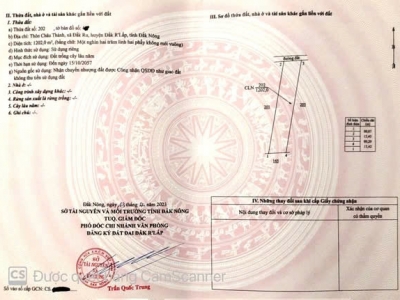 Chính Chủ Bán 20.000m2 Đất xã Đắk Ru, Đắk R'Lấp, Đắk Nông (Giáp ranh Bình Phước), Đã Có Sổ