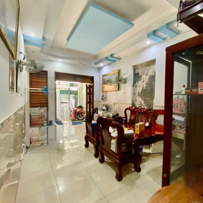 NHÀ ĐẸP 4 x23m SHR  – HẺM XE HƠI 5M HIỆP THÀNH QUẬN 12 SÁT GÒ VẤP