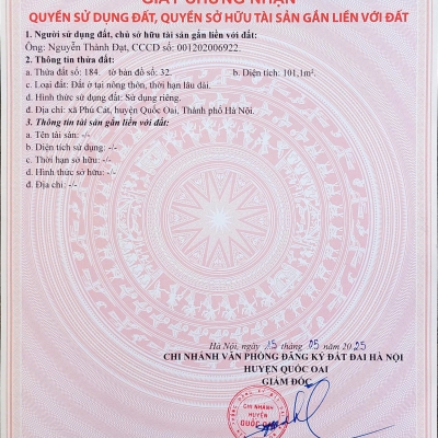 Về đất nền Láng Hòa Lạc 100m2 giá 2.45 tỷ – khu dân cư đông, tiềm năng sinh lời  Nguyễn Hùng BĐS - 0989333012
