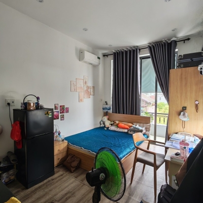# Sát MT Hải Sơn, 43m2, ngang 5.5m 4 tầng, 5PN khép kín, thu 21tr/th, 4.x tỷ