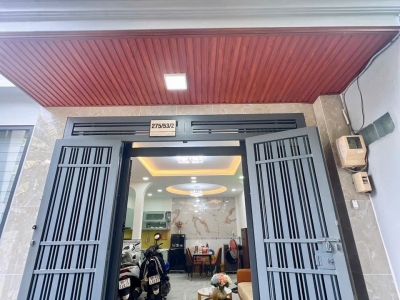 Nhà hẻm 275/53/2 Quang Trung, Phường 10, Gò Vấp, Hẻm 2m, 4,7 NH 5,5x8m, Cn 37,1 m2, trệt 1 lầu, ST, 2PN, 3WC, Nội thất, 4,5 tỷ TL