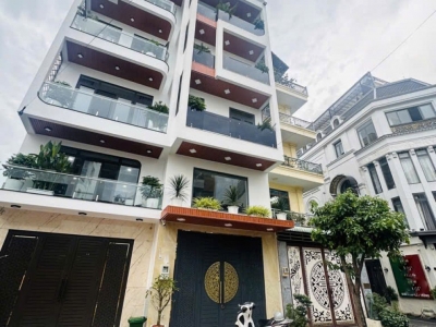 Nhà Mới SHR 6 tầng Đ.12m 83m2, Nở hậu – Trần Thị Năm Quận 12 S