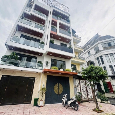 Nhà Mới SHR 6 tầng Đ.12m 83m2, Nở hậu – Trần Thị Năm Quận 12 S