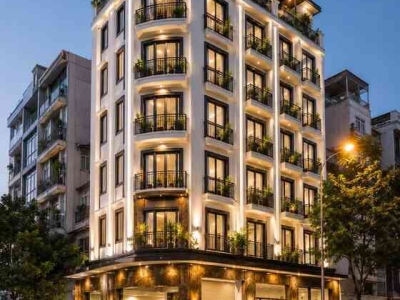 BÁN APARTMENT NGUYỄN THỊ ĐỊNH - CẦU GIẤY - LÔ GÓC - Ô TÔ TRÁNH - DT 200 TR/TH - 155M² - 7 TẦNG - MT 12.5M - 55,8 TỶ