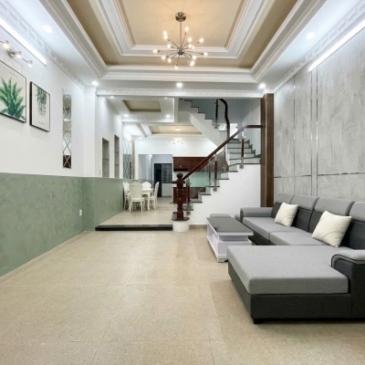 CHI 7. x TỶ- HTP- GẦN HOÀNG QUỐC VIỆT- ĐƯỜNG XE TẢI- GẦN PHÚ MÝ HƯNG- NHÀ 4 TẦNG- DT 4.6 x 12- DÂN TRÍ- HOÀN CÔNG- HIỆN HỮU.