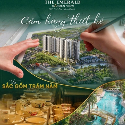 EMERALD GARDEN VIEW chỉ 35tr/m2 Lựa chọn hàng đầu cho khách hàng mua ở & đầu tư