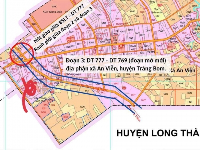 Bán đất ở xã An Viễn, Tỉnh Đồng Nai, cách sb Long Thành 15km