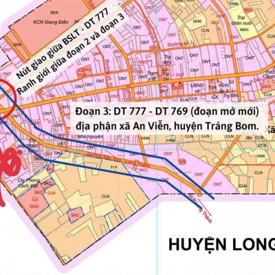 Bán đất ở xã An Viễn, Tỉnh Đồng Nai, cách sb Long Thành 15km
