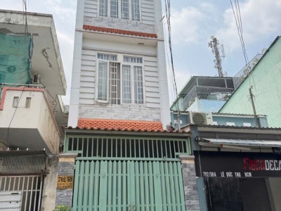 Nhà hẻm 702/59 Lê Đức Thọ, Phường 15, Gò Vấp, Hẻm 8m thông, 3x15,5m, Cn 46,7 m2, trệt 3 lầu, ST, 4PN, 3WC, 5,6 tỷ TL