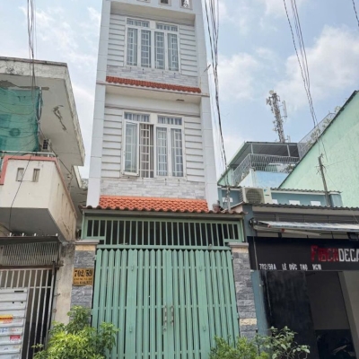 Nhà hẻm 702/59 Lê Đức Thọ, Phường 15, Gò Vấp, Hẻm 8m thông, 3x15,5m, Cn 46,7 m2, trệt 3 lầu, ST, 4PN, 3WC, 5,6 tỷ TL