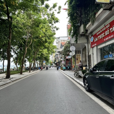 Bán nhà Mặt Phố Nhật Chiêu,Tây Hồ  85m/ MT 6.1m 65 Tỷ, Mặt View Hồ Tây, 2 Thoáng