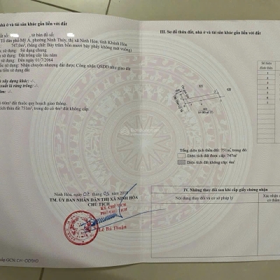 Cần bán đất mặt tiền đường Lê Hồng Phong - phường Đông Ninh Hòa