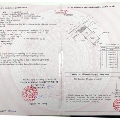 CHÍNH CHỦ CẦN BÁN GẤP NHÀ 1 TRỆT 1 LẦU CÓ DIỆN TÍCH 41 M2 NẰM Ở HẺM LỚN HUỲNH TẤN PHÁT –HUYỆN NHÀ BÈ –TP HỒ CHÍ MINH