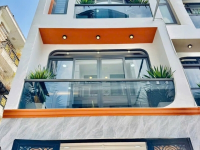 Nhà hẻm 448/56/2B Phan Huy Ích, Phường An Hội Tây, TP HCM, Phường 12 cũ, Gò Vấp, Hẻm 4m, 3,85x10m, Cn 38 m2, trệt 2 lầu, ST sau, 3PN, 3WC, Full nội thất, 5,97 tỷ TL