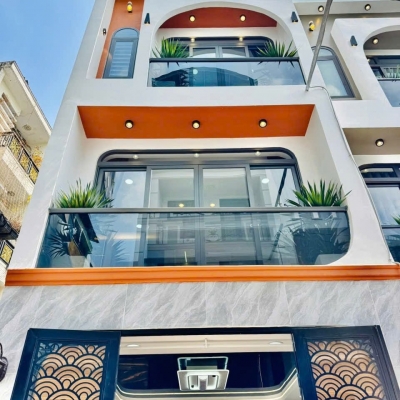 Nhà hẻm 448/56/2B Phan Huy Ích, Phường An Hội Tây, TP HCM, Phường 12 cũ, Gò Vấp, Hẻm 4m, 3,85x10m, Cn 38 m2, trệt 2 lầu, ST sau, 3PN, 3WC, Full nội thất, 5,97 tỷ TL