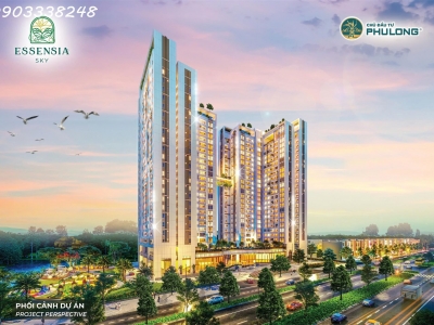 Bán căn 2PN Essensia Sky, lầu cao, căn góc, view PMH giá chỉ 6 tỷ 780