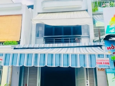 GIÁP ĐẦM SEN – Q6 – NHÀ MẶT TIỀN 3 TẦNG – 4PN – 80M KHÔNG QUY HOẠCH LỘ GIỚI CHỈ 9.X