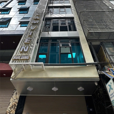 Cho thuê làm văn phòng mặt phố Dương Khuê, nhà 9 tầng 70m2, thuê cả tòa 110tr