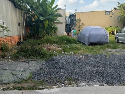 K2036 ✨ đất Nguyễn Thị Nhuần Q12, SHR, Vuông, HXH, 7.3x26m, 7.x tỷ