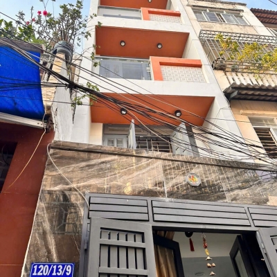 Nhà 2 MT hẻm 120/13/9 Đường số 4, Phường 16, Gò Vấp, Hẻm 3m, 3,05x14m, Cn 41,6 m2, trệt lửng 2 lầu, ST, 3PN, 3WC, 4,95 tỷ TL