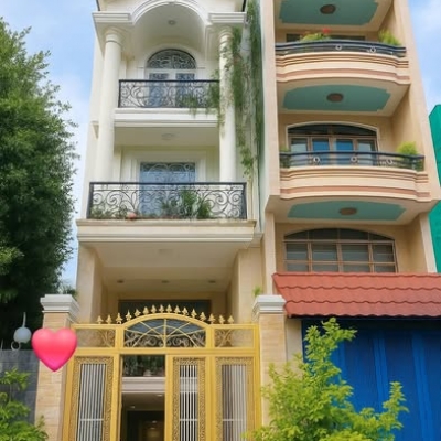 Nhà Mặt Tiền Có Lề Đường Số Quận 6 Phường 11 Cũ.