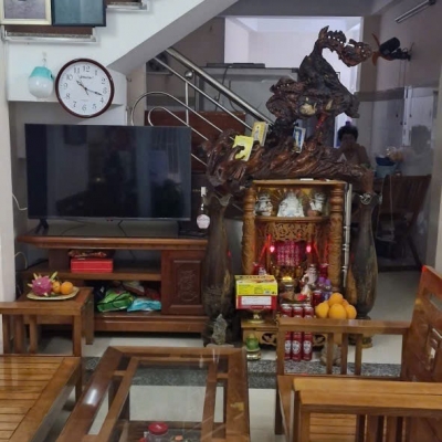 ♪ K thẳng thông, 10m ra MT Trần Cao Vân, 37m2, 3 tầng, 3PN, 3.x nhỏ tỷ