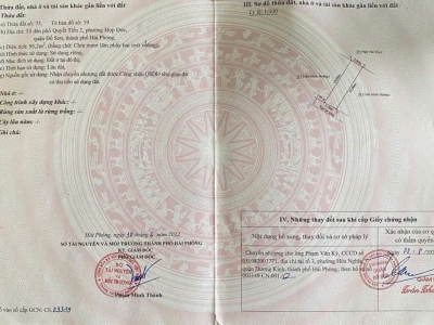 Bán đất Quyết Tiến 2 Hợp Đức Đồ Sơn giá đầu tư hiếm dưới 1 tỷ  ZALO 0567 222 555