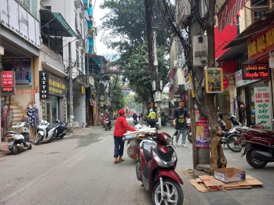BÁN NHÀ MẶT PHỐ NHÂN HOÀ, THANH XUÂN, VỈA HÈ, KINH DOANH SẦM UẤT, DT65M 6 TẦNG, 29.X TỶ