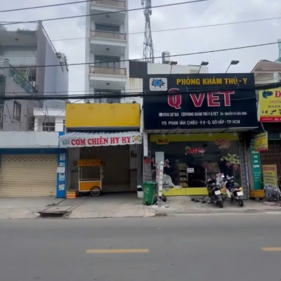 Nhà MT 176 Phạm Văn Chiêu, Phường 9, Gò Vấp, MT 20m, 5x13m, Cn 63,8 m2, Cấp 4 lửng, 2PN, 2WC, 9,5 tỷ TL