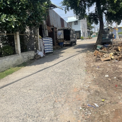 Bán đất mặt tiền đường nhựa 6m ngang 5x20m giá 4,5 tỷ Đường Đông Thạnh 7-1