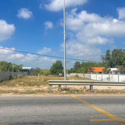 Bán 1390m2 đất thổ cư 2 mặt tiền Thống Nhất - Tân An - LaGi chỉ 5 tỷ