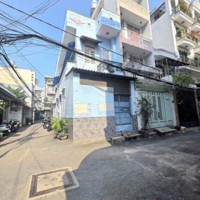 Nhà 2 MT 435/24 Lê Văn Thọ, Phường 9, Gò Vấp, Hẻm 5m thông, 4x15,1m, Cn 60,4 m2, trệt 1 lầu 1 ST, 4PN, 3WC, 6,9 tỷ TL