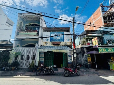 Nhà 2 MT 81 Đường số 4, Phường 16, Gò Vấp, MT 6m, 4,37x14m, Cn 60,8 m2, trệt 1 lầu, 6,5 tỷ TL