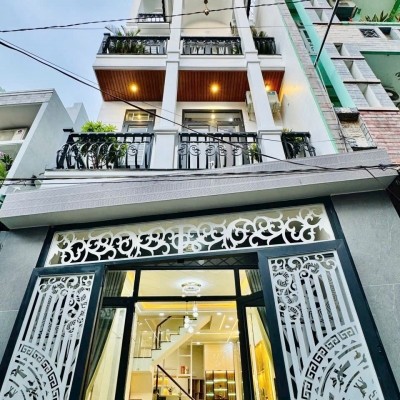 Nhà hẻm 158/65/40 Phạm Văn Chiêu, Phường 9, Gò Vấp, Hẻm 3m, 4x13m, trệt 3 lầu, ST trước sau 4PN, 5WC, Full nội thất, 5,8 tỷ TL Lộc