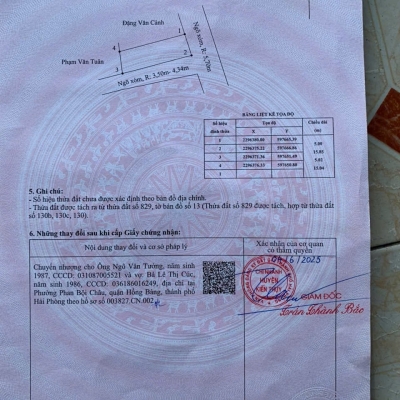 LÔ GÓC ĐOÀN KẾT MINH TÂN – 2 MẶT TIỀN ĐƯỜNG NHỰA – GIÁ HIẾM KHU KIẾN THỤY  ZALO 0567 222 555