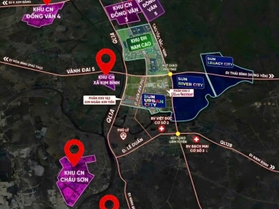 Chỉ từ 3xx triệu vào tiền – Sở hữu ngay căn hộ Sun Hà Nam