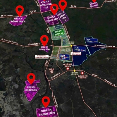 Chỉ từ 3xx triệu vào tiền – Sở hữu ngay căn hộ Sun Hà Nam