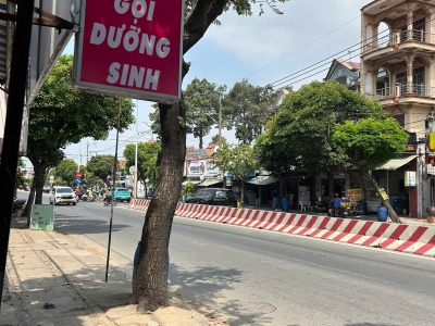 CHO THUÊ KIOT + NHÀ 2 TẦNG LIỀN KỀ – DIỆN TÍCH TẦNG TRỆT 120m²