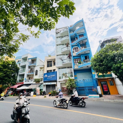 QUẬN 3: CHÍNH CHỦ 0938676685 BÁN NHÀ 6 TẦNG CÓ HẦM MẶT TIỀN KINH DOANH TRƯỜNG SA, NHIÊU LỘC- DT ĐẸP 4,5M*16M- NHÀ 2 MT- MT SAU XE HƠI ĐẬU CỬA VÔ TƯ- CHÀO CHỈ 35T