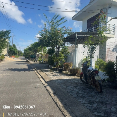 CHỦ NGỘP NGÂN HÀNG CẦN BÁN GẤP NHÀ TẠI KDC TIÊN XUÂN 1, NÚI THÀNH QUẢNG NAM GIÁ 1.6 TỶ