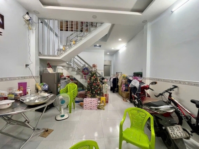 L1917 ⭐️⭐️ nhà Mặt tiền Đông Hưng Thuận 13 Q12, SHR, Vuông, 2 tầng, 4.4x19m, 6.x tỷ