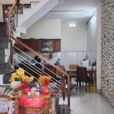 # Nhà Kiệt Ô tô 5m Điện Biên Phủ, 50m2, 3 tầng đúc, 5.1 tỷ