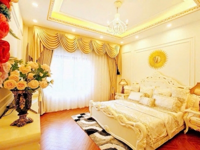 Bán siêu phẩm nhà mặt phố nam dư 5 tầng long lanh nội thất tiền tỉ hoàng mai