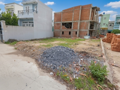 D1919 ⚡️⚡️ đất Mặt tiền Thạnh Xuân 33 Q12, SHR, Nở hậu, 5.1x17m, 6.x tỷ