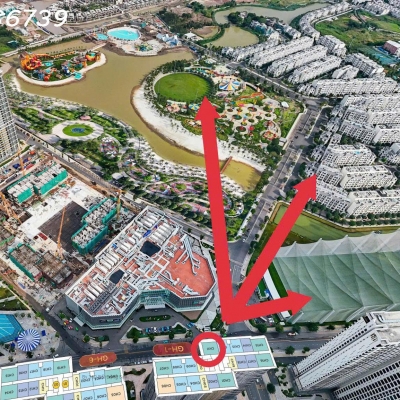 Bán căn hộ Vinhomes Grand Park Quận 9, view hoa hậu, hướng đông nam, DT 69.2m2